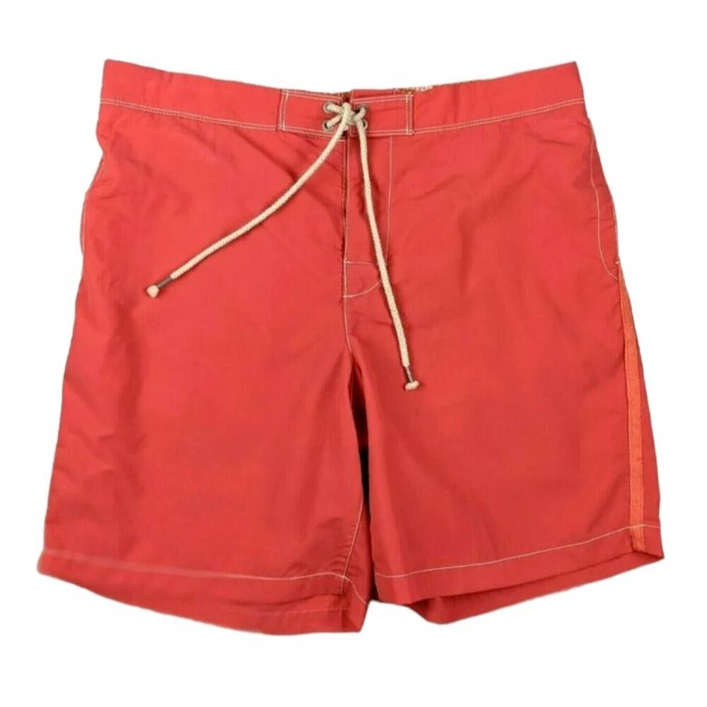 Lord & Taylor's Black Brown 1826 Men's Board Shorts Size L Swim Trunks